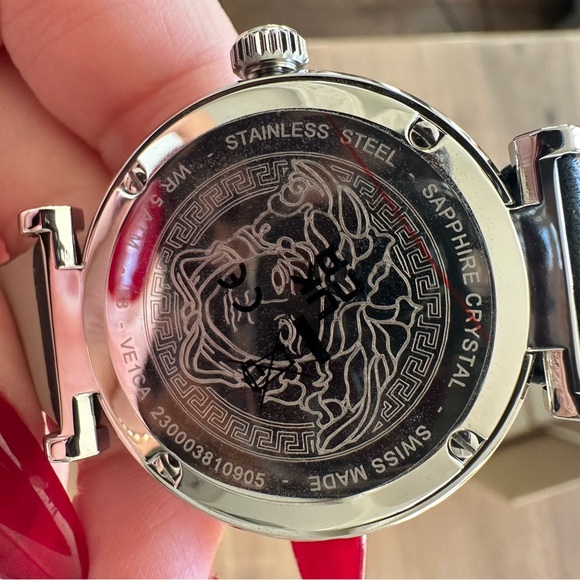 VERSACE
Greca Chic Quartz Black Women's Watch - Picture 7 of 11